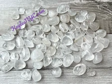Wholesale Lot 2 Lbs Natural Clear Quartz Tumble Crystal Healing Energy