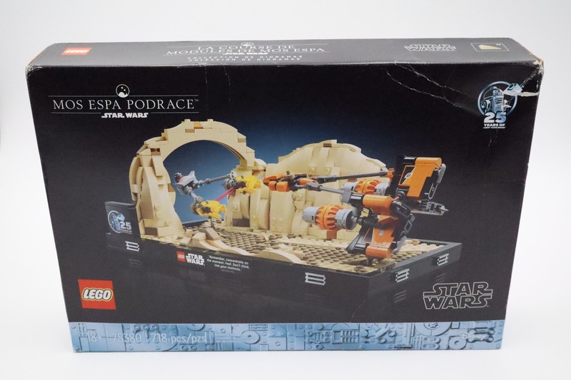LEGO Star Wars Mos Espa Podrace Diorama 75380 25th Anniversary NEW Sealed