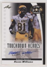 2011 Leaf US Army All-American Bowl 16/50 Kasen Williams #TD-KW1 Auto s6o