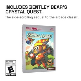 DEEP SILVER ATARI 7800+ CONSOLE & WIRELESS CONTROLLER HDMI OUTPUT BLACK/SILVER