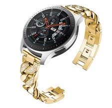 Strap For Samsung Galaxy Watch 3 45mm 46mm Gear S3 Bracelet Band Stainless Steel