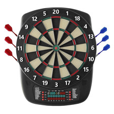 Bersaglio Elettronico per Freccette, Bersaglio 336 Mm Con 43 Giochi E 200 Varian