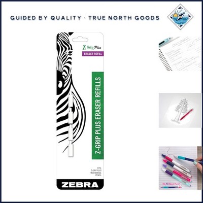 Mechanical Pencil Eraser Refills 0.7mm, White Soft Erasing Performance, 4-Pack