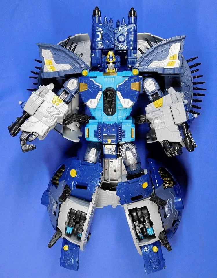 TRANSFORMERS CYBERTRON PLANET PRIMUS SUPREME CLASS COMPLETE W/UNICRON HEAD - Image 2 of 4