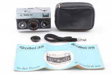  Mint in Case w/ Strap Rollei 35S 35 S Silver Film Camera w/Sonnar 40mm f/3.5