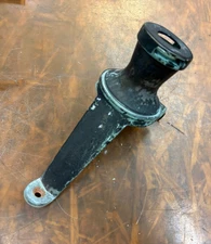 VINTAGE BRONZE SINGLE SPEED COMBING WINCH BASE DIA 3 1/2" DRUM DIA 1 13/16"...