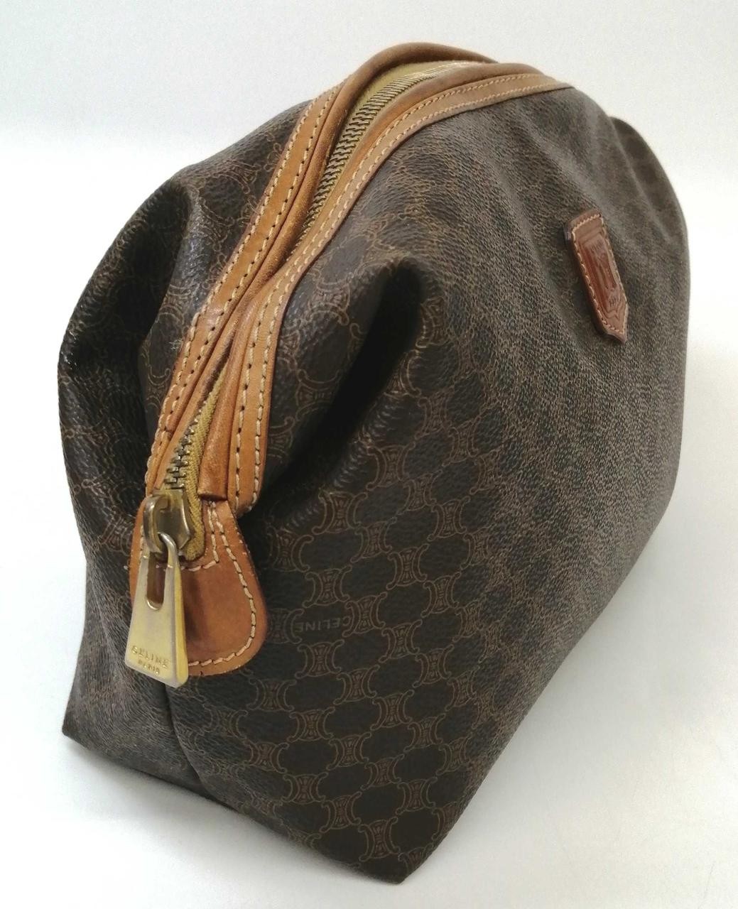 Big Pouch Model Macadam Pattern Brown CELINE - image 6