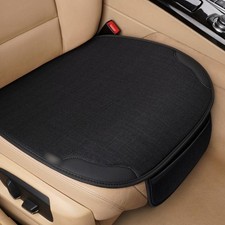 Housse de si??ge auto en lin respirant pour toutes saisons coussin de si??ge ava