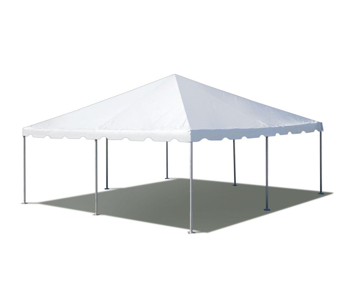 20x20 Commercial Heavy Duty Frame Tent White Canopy Event Wedding