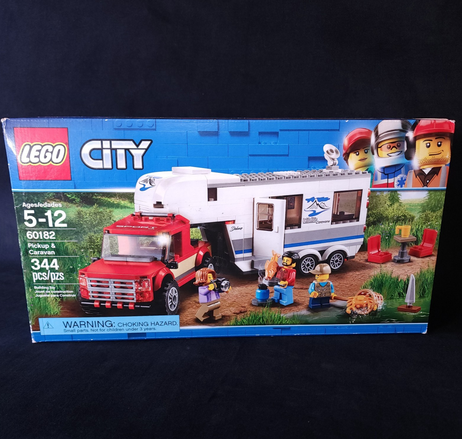 LEGO City 60182 Pickup & Caravan With Box & Instruction Manual Complete Set