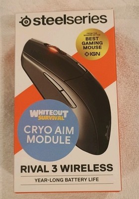 SteelSeries Rival 3 Wireless Gaming Mouse New Sealed