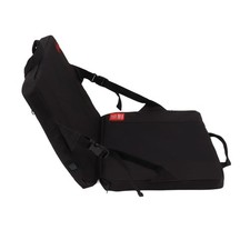 .Portable Heating Pad Heated Stadium Cushion For Office Outdoor Camping Black