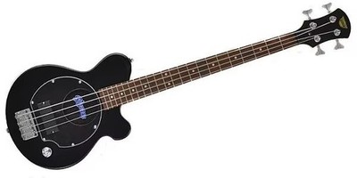 Pignose PGB-200 BK Mini Electric Bass Basswood Body Built-in Amplifier Black