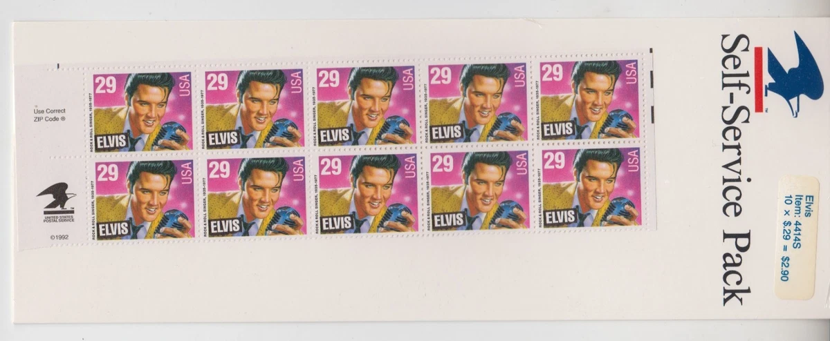 First Day of Issue Elvis Presley Famous People Postal Stamps for