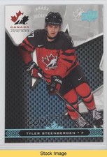 2018 Upper Deck Team Canada Juniors Blue Tyler Steenbergen #17 READ 6f8