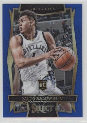 2016 Panini Select Concourse Blue Prizm /299 Wade Baldwin IV #39 Rookie RC 4m6