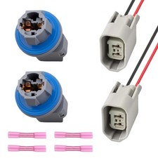 VKQTS Car Rear License Plate Light Socket with Female 1.46 1.03 1.03 inch