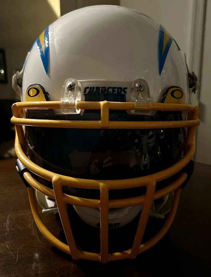 New Full Size Authentic LA Chargers Schutt Air XP Football Helmet Adult L - Image 3 of 4