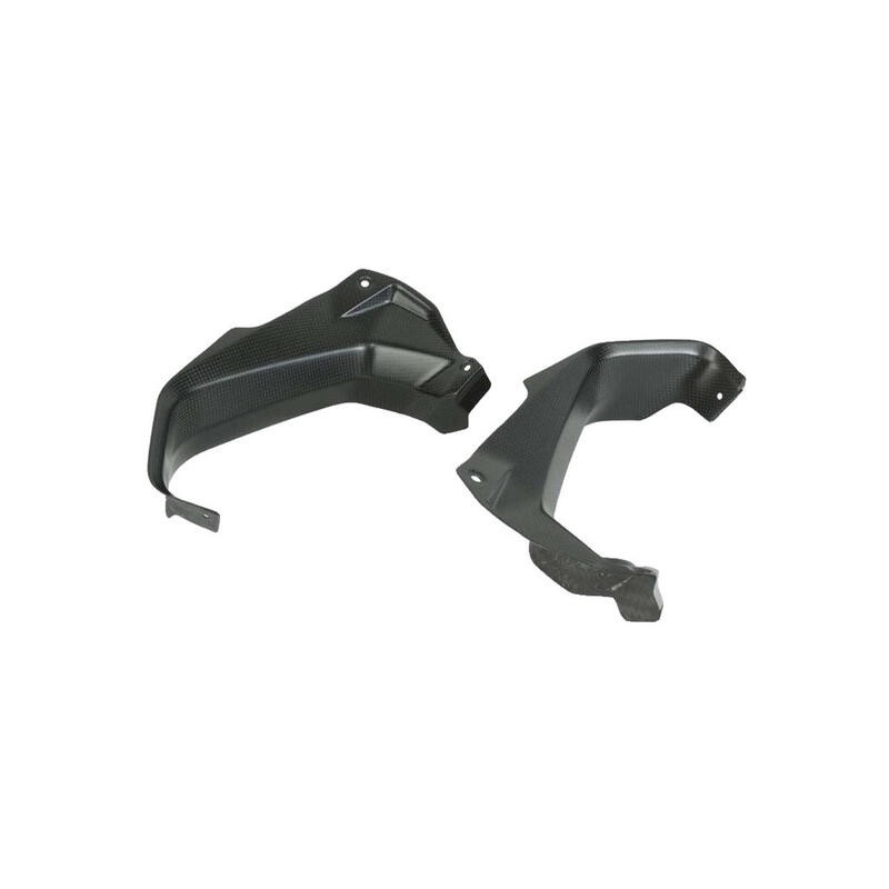 Panneaux intérieurs Lightech carbone droit et gauche pour moto de course