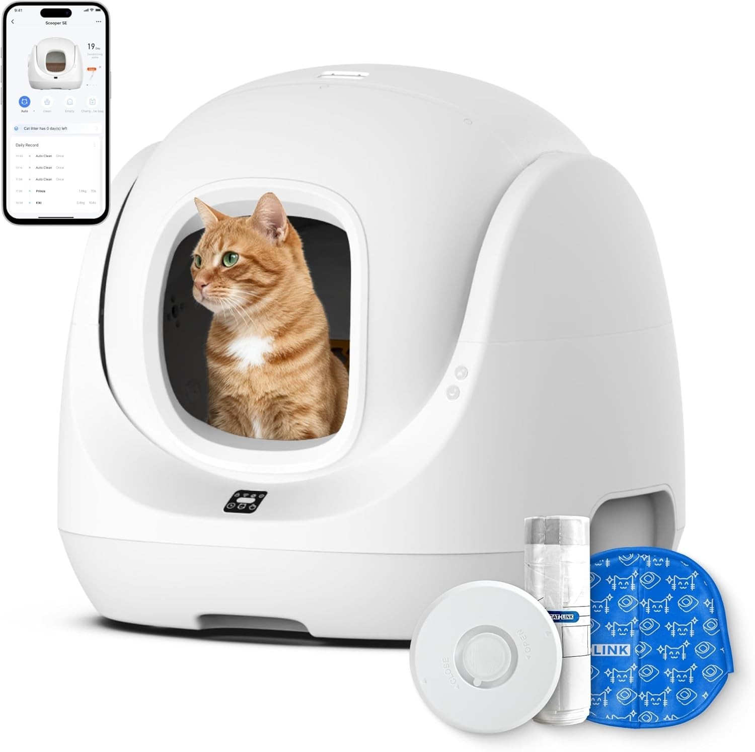 For Multiple Cats, Ai-powered, App Control