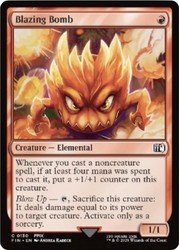Blazing Bomb 130/764 Final Fantasy MTG Foil Common