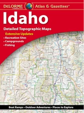 Idaho State Atlas & Gazetteer, by DeLorme, 2024, 11th Edition - GREAT PRICE!!