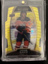 2019-20 Allure Connor Mcdavid Yellow Taxi Mint In A Case 