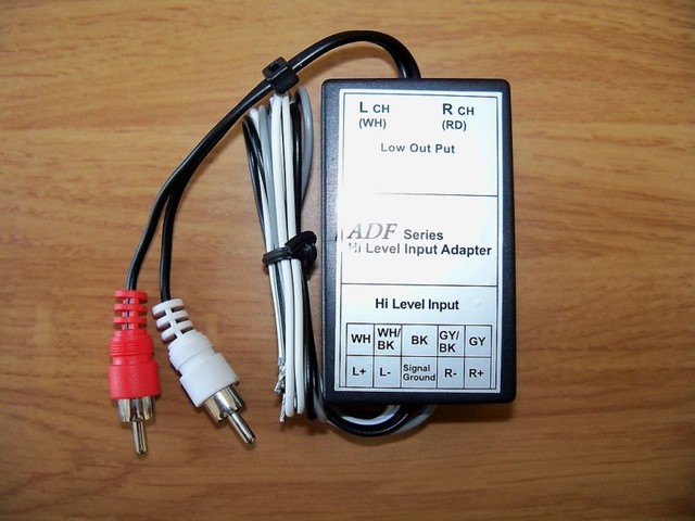 Разъем hi input