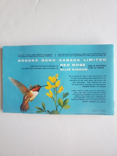 Song Birds of North America Book by Roger Tory Peterson with stamps Retro - Picture 2 of 2