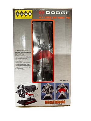 Hawk 1:6 Scale Dodge Hemi 6.1 Liter Diecast SRT Hemi V8 Charger
