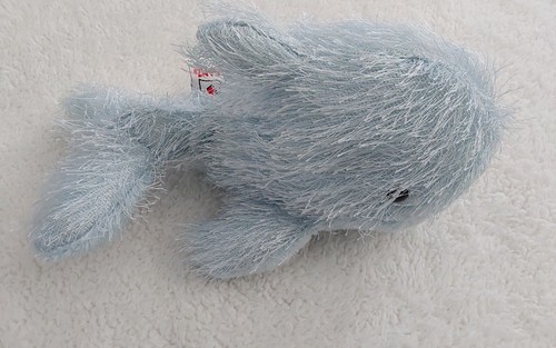 Ganz Webkinz Blue Whale Stuffed Animal Plush HM356 - Picture 4 of 9