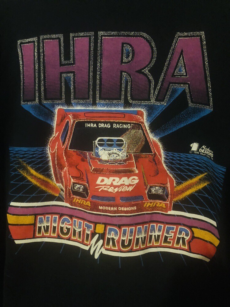 RARE 1990 IHRA DRAG REVIEW NIGHT RUNNER DRAG RACING T… Gem