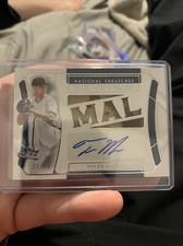 2022 PANINI NATIONAL TREASURES TYLER MAHLE Die Cut Materials  /49 TWINS