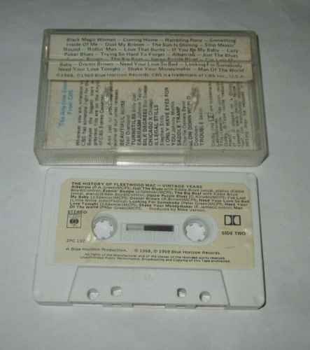 THE HISTORY OF FLEETWOOD MAC VINTAGE YEARS CBS RECORDS 2PC 192 - Picture 2 of 2