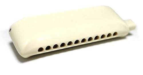 Easttop ET12 Chromatic Harmonica Ivory White in C USA DEALER SHIPS FAST!