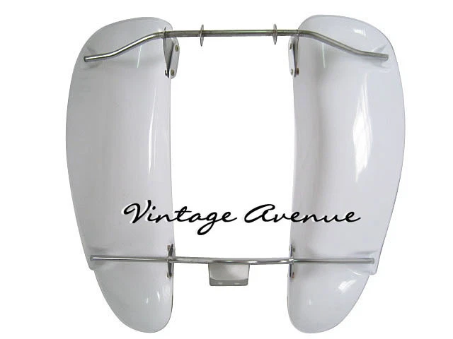 YAMAHA YL2 YL2C YL2CM YL1 YG1 YG5 YB100 YB125 YA6 YA7 LEG SHIELD COMPLETE SET - Image 3 of 4