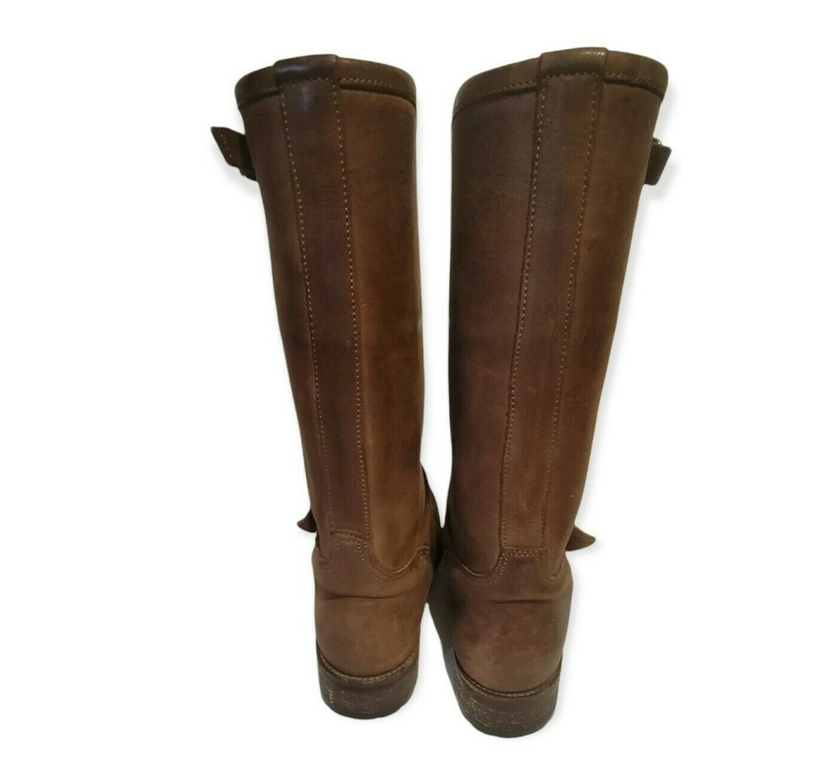 HERMÈS Womens Western Cowboy Leather Mid-Calf Riding Boots  display picture 1