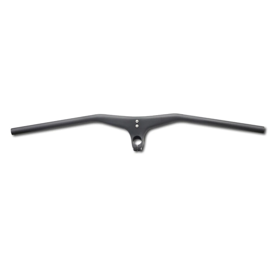 Airwolf T1100 углерода интегрированный MTB руль -17 ° 3K горный велосипед XC плоский бар - Изображение 3 из 4