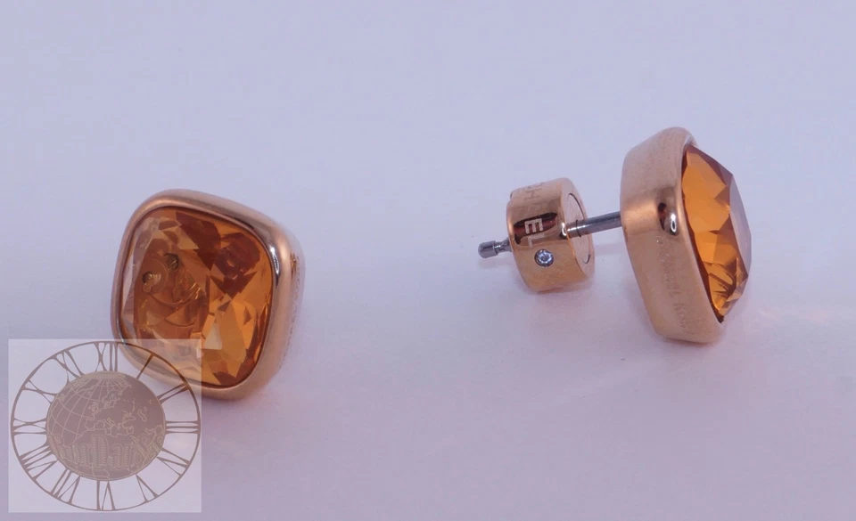 迈克高仕耳环靠垫切割耳钉 MKJ4227,全新 — 第 3/4 张图片