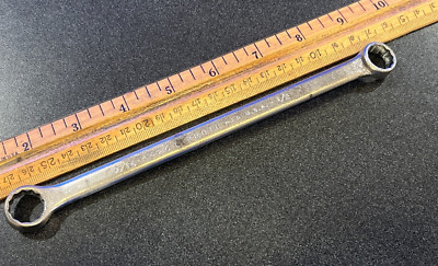 Vintage Proto No. 1122-L 3/8'' x 7/16'' Double Box End Wrench Made in USA 7 1/2 !