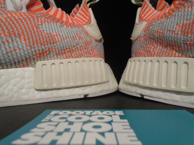 ADIDAS NMD R1 PK PRIMEKNIT CAMO SHRIMP OFF WHITE SOLID RED PINK ORANGE BA8599 8 image 3