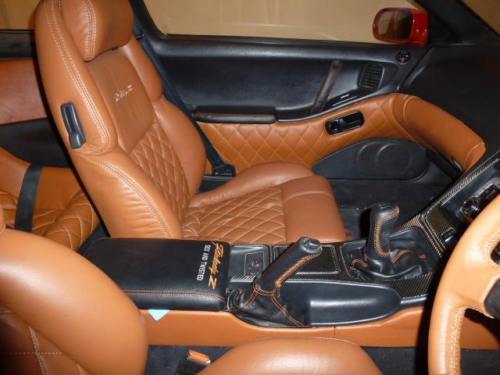 Custom Made for Nissan 300ZX / Z32 (1990-1999) Replacement Leather Seat Cover - Picture 1 of 4