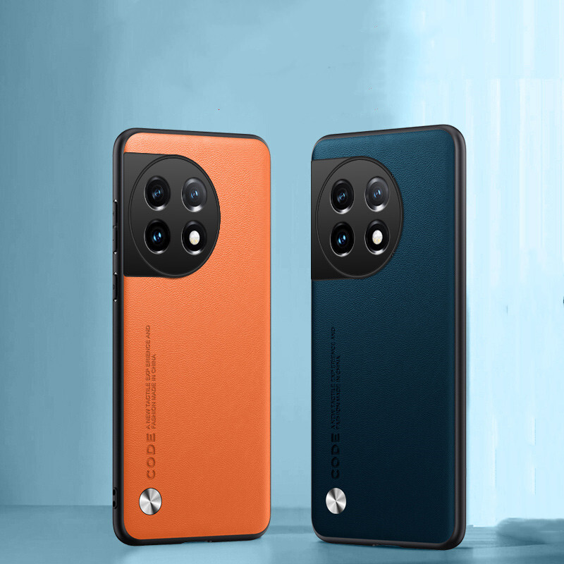 For OnePlus 9 Pro 9RT 12R Nord N100 PU Leather Slim Soft Back Case Shockproof