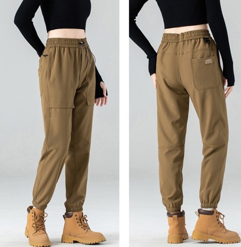 Pantalones de Caminar de Caparazón Suave para Hombres Mujeres Senderismo Trekking Térmico Polar Carga Pantalón - Imagen 13 de 49