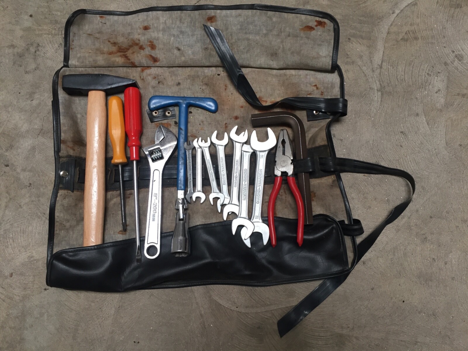 Vintage Maserati toolkit (tool kit),  Bora, Khamsin, etc.