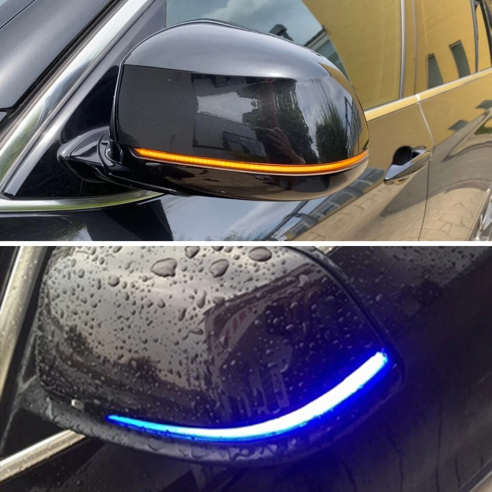 Luz de seta sequencial LED para BMW X3 F25 X4 F26 X6 F16 M F86 2014-2016 - Imagem 3 de 4