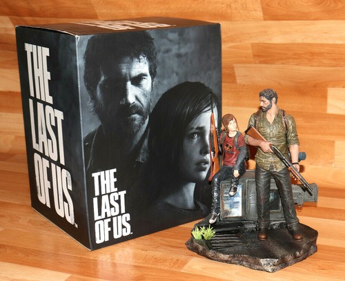 The Last of Us Post Pandemic Edition Joel & Ellie Statue PS3 Rare | eBay