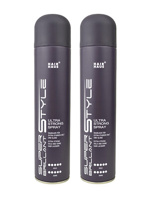 Super Brillant Style Ultra Strong Spray 2x 300ml Haarlack