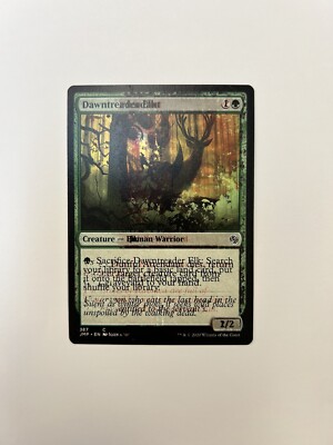 Magic Elk Magic The Gathering - Jumpstart Triple Misprint error - Dawntreader Elk ...