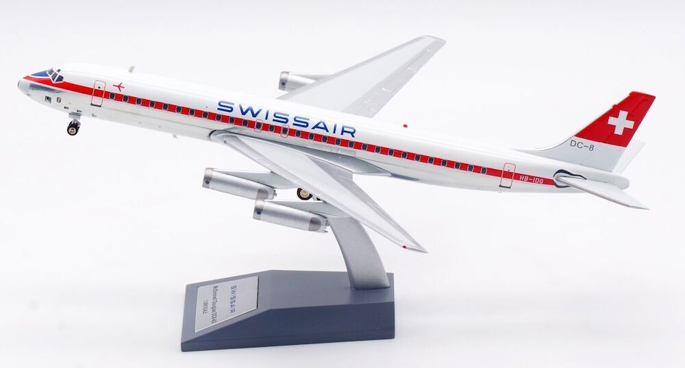 Inflight B-862-IDG-P Swissair Douglas DC-8-62 HB-IDG Diecast 1/200 Jet Model New